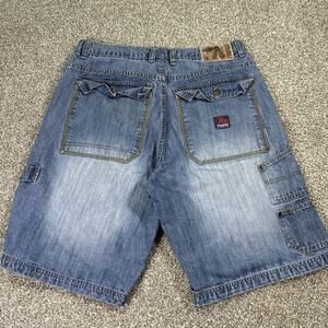 Baggy Brooklyn Express Carpenter Jorts Y2k 38 Waist Hiphop Style Essentials